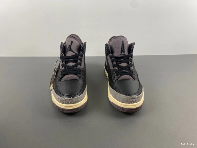 Black Jordan A x Air 3 Ma Maniere FZ4811-001 0825